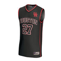 Houston Cougars GameDay Greats Lightweight Collegiate Basketball Fashion Jersey - Black