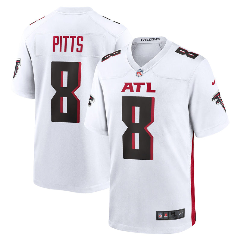 Atlanta Falcons Kyle Pitts Nike White Game Player Jersey