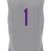 #1 Furman Paladins GameDay Greats Lightweight Basketball Jersey - Gray