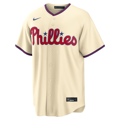 Philadelphia Phillies Nike Cream Alternate Replica Jersey