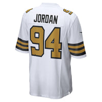 New Orleans Saints Cameron Jordan Nike White Alternate Game Jersey