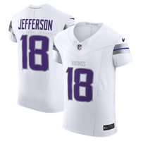 Minnesota Vikings Justin Jefferson Nike White Alternate Vapor F.U.S.E. Elite Player Jersey