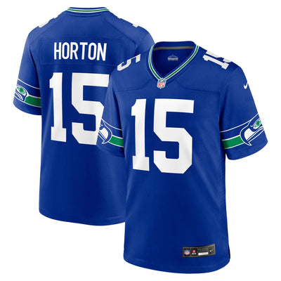 Seattle Seahawks Tory Horton Nike Royal Alternate Game Jersey