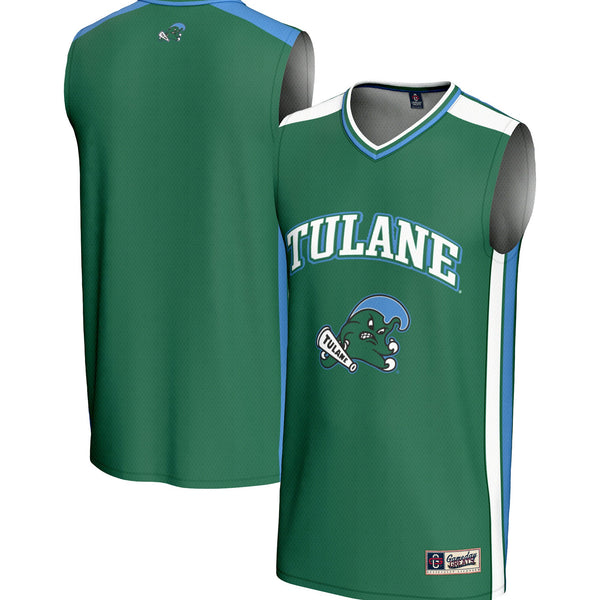Tulane Green Wave GameDay Greats Spirit Basketball Jersey - Green
