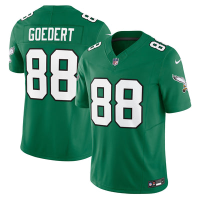Philadelphia Eagles Dallas Goedert Nike Kelly Green Vapor F.U.S.E. Limited Jersey