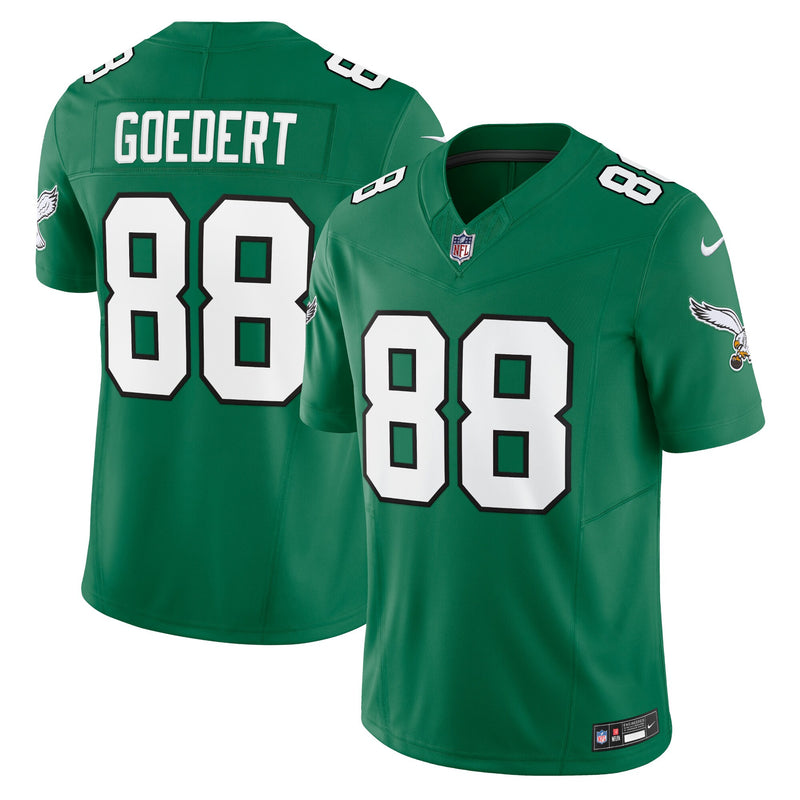 Philadelphia Eagles Dallas Goedert Nike Kelly Green Vapor F.U.S.E. Limited Jersey