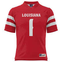#1 Louisiana Ragin' Cajuns GameDay Greats Football Jersey - Red