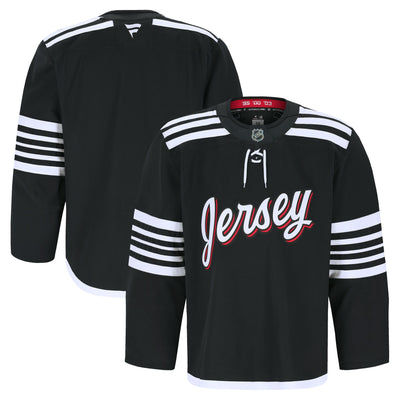 New Jersey Devils Fanatics Black Alternate Authentic Pro Jersey
