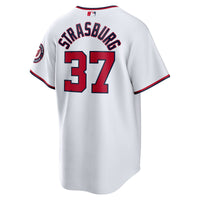 Washington Nationals Stephen Strasburg Nike White Home Replica Jersey