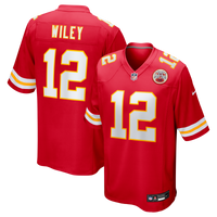 Kansas City Chiefs Jared Wiley Nike Red Game Jersey