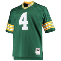 Green Bay Packers Brett Favre Mitchell & Ness Green Big & Tall 1996 Retired Player Replica Jersey