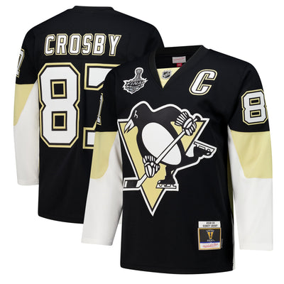 Pittsburgh Penguins Sidney Crosby Black 2008-09 Power Play Jersey