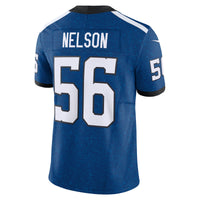 Indianapolis Colts Quenton Nelson Nike Blue Vapor F.U.S.E. Limited Jersey