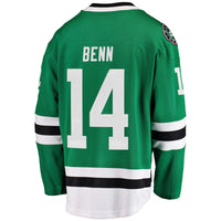 Dallas Stars Jamie Benn Fanatics Green Breakaway Player Jersey