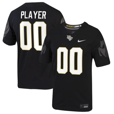 UCF Knights Nike Home Custom Game Jersey - Black