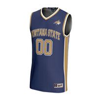 Montana State Bobcats GameDay Greats Lightweight Basketball Fashion Jersey - Navy