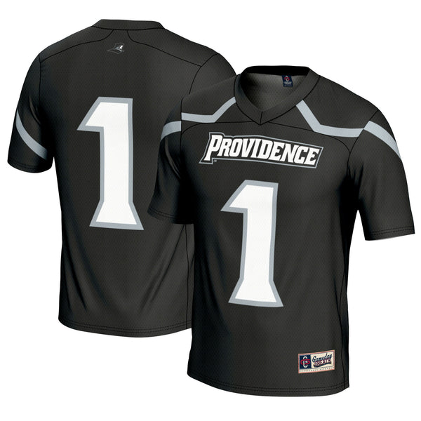 #1 Providence Friars GameDay Greats Lightweight Lacrosse Jersey - Black