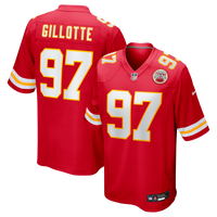 Kansas City Chiefs Ashton Gillotte Nike Red Team Game Jersey