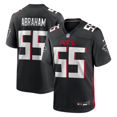 Atlanta Falcons John Abraham Nike Black Game Retired Player Jersey