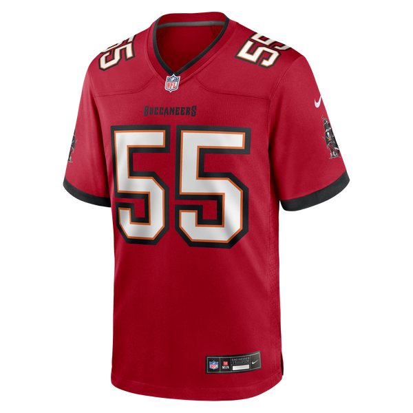 Tampa Bay Buccaneers Derrick Brooks Nike Red Game Retired Player Jersey