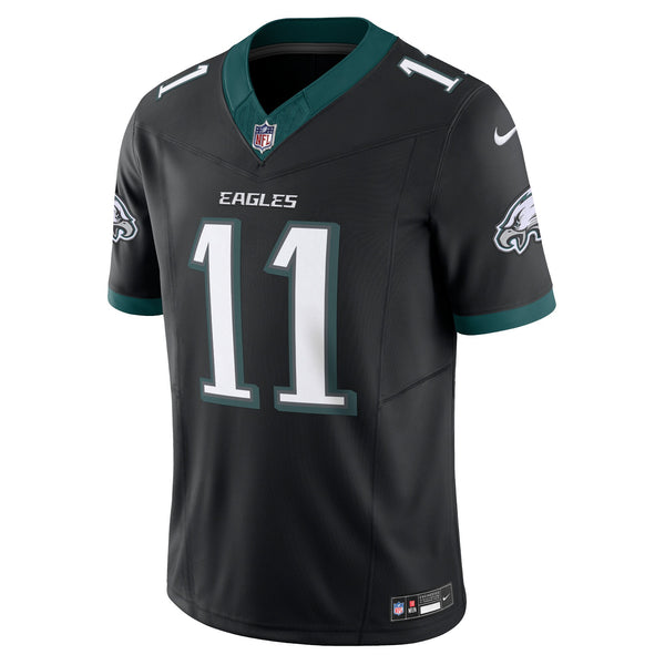 Philadelphia Eagles A.J. Brown Nike Black Alternate Vapor F.U.S.E. Limited Jersey