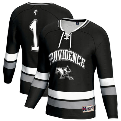 Providence Friars GameDay Greats Lightweight Hockey Fashion Jersey - Black
