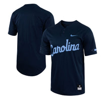 Nike Navy North Carolina Tar Heels Two-Button Replica Baseball Jersey