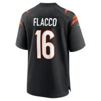 Cincinnati Bengals Joe Flacco Nike Black Team Game Jersey