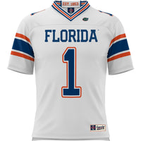 #1 Florida Gators GameDay Greats Football Jersey - White