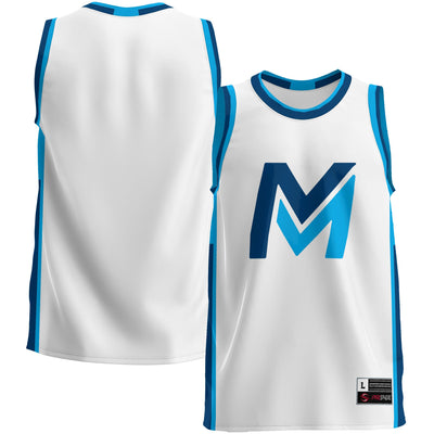 Mid Michigan College GameDay Greats Lightweight Basketball Jersey - White