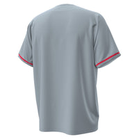 Utah Utes Under Armour Replica Baseball Jersey - Gray