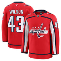 Washington Capitals Tom Wilson Fanatics Red Home Premium Jersey