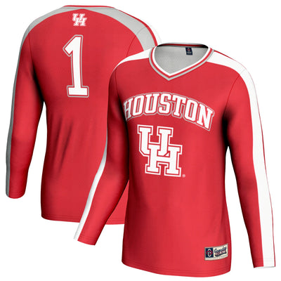 Houston Cougars GameDay Greats #1 Lightweight Volleyball Fashion Jersey - Red