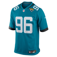 Jacksonville Jaguars Adam Gotsis Nike Teal Game Jersey