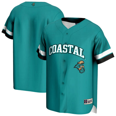 Coastal Carolina Chanticleers GameDay Greats Baseball Jersey - Teal