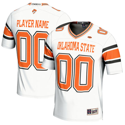 Oklahoma State Cowboys GameDay Greats NIL Pick-A-Player Football Jersey - White