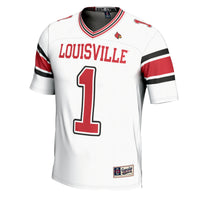 #1 Louisville Cardinals GameDay Greats Football Jersey - Cardinal