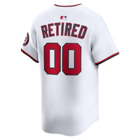 Washington Nationals Nike White Home Limited Pick-A-Player Retired Roster Jersey