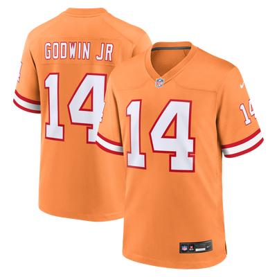Tampa Bay Buccaneers Chris Godwin Jr. Nike Orange Alternate Game Player Jersey