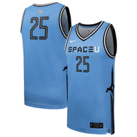 UCF Knights Nike Space Game Replica Basketball Jersey - Light Blue