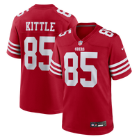 San Francisco 49ers George Kittle Nike Scarlet Player Game Jersey