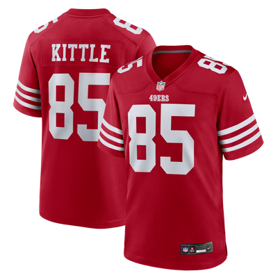 San Francisco 49ers George Kittle Nike Scarlet Player Game Jersey