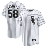 Chicago White Sox Luis Castillo Nike White Home Replica Jersey