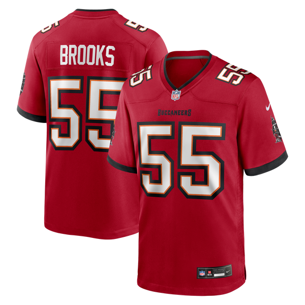 Tampa Bay Buccaneers Derrick Brooks Nike Red Game Retired Player Jersey