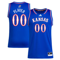 Kansas Jayhawks adidas Pick-A-Player NIL Basketball Jersey - Royal