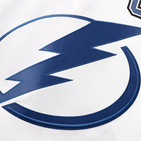 Tampa Bay Lightning Fanatics White Away Premium Custom Jersey