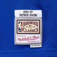 New York Knicks Mitchell & Ness Patrick Ewing 1996 Swingman Authentic Jersey - Royal Blue