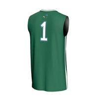 #1 Tulane Green Wave GameDay Greats Lightweight Collegiate Basketball Fashion Jersey - Green