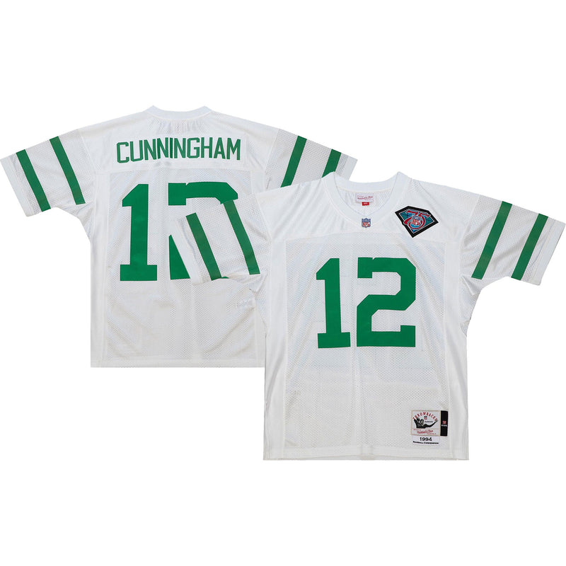 Philadelphia Eagles 1994 Randall Cunningham Mitchell & Ness White Authentic Throwback Retired Player Jersey
