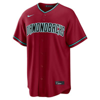Arizona Diamondbacks Corbin Carroll Nike Crimson Alternate 2 Replica Jersey